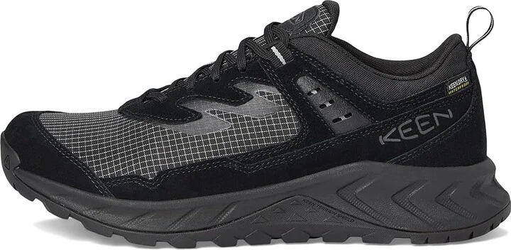 KEEN Hightrail EXP Waterproof Hiking Shoes Men's Climbing Shoes Black/Magnet : 14 D - Medium, Leather - Image 6