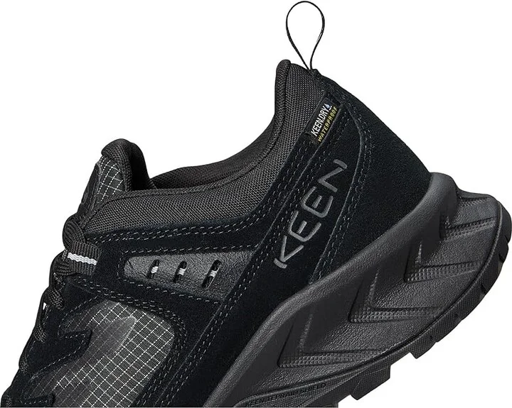 KEEN Hightrail EXP Waterproof Hiking Shoes Men's Climbing Shoes Black/Magnet : 14 D - Medium, Leather - Image 7