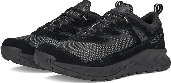 KEEN Hightrail EXP Waterproof Hiking Shoes Men's Climbing Shoes Black/Magnet : 14 D - Medium, Leather