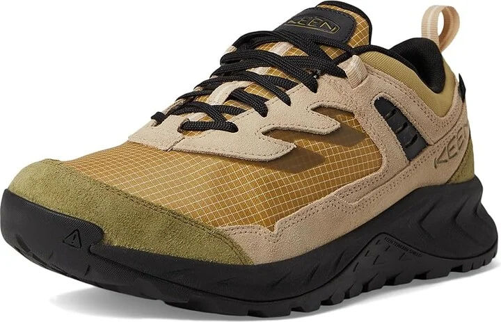 KEEN Hightrail EXP Waterproof Hiking Shoes Men's Climbing Shoes Khaki/Safari : 8.5 D - Medium, Leather/Synthetic - Image 5
