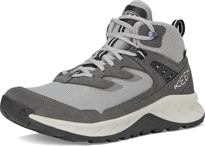 KEEN Hightrail Mid Waterproof Men's Hiking Boots Alloy/Vapor : 9.5 D - Medium, Leather - Image 5