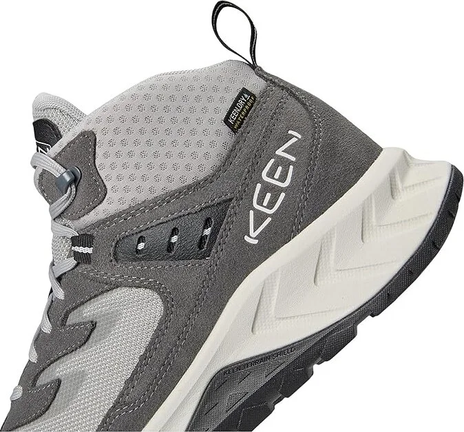 KEEN Hightrail Mid Waterproof Men's Hiking Boots Alloy/Vapor : 9.5 D - Medium, Leather - Image 7