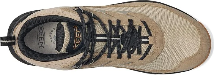 KEEN Hightrail Mid Waterproof Men's Hiking Boots Brindle/Oak Buff : 9.5 D - Medium, Leather - Image 2