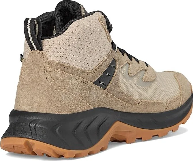 KEEN Hightrail Mid Waterproof Men's Hiking Boots Brindle/Oak Buff : 9.5 D - Medium, Leather - Image 4
