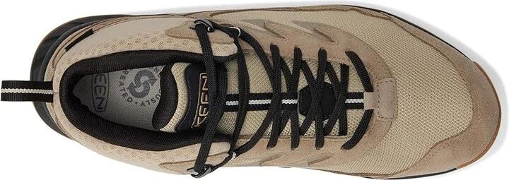KEEN Hightrail Mid Waterproof Wide Men's Hiking Boots Brindle/Oak Buff : 9.5 D - Medium, Leather - Image 2