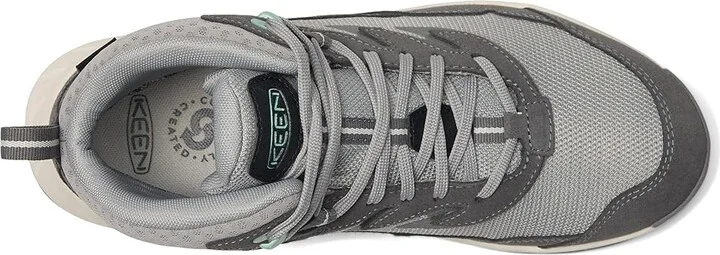 KEEN Hightrail Mid Waterproof Women's Hiking Boots Alloy/Lichen : 9.5 B - Medium, Leather/Rubber - Image 2
