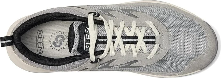 KEEN Hightrail Vent Men's Climbing Shoes Alloy/Vapor : 9 D - Medium, Leather - Image 2