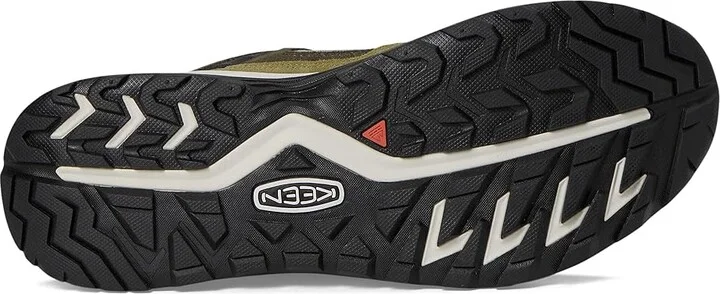 KEEN Hightrail Waterproof Hiking Boots Men's Hiking Boots Steel Grey/ForeST Night : 10.5 D - Medium, Leather - Image 3