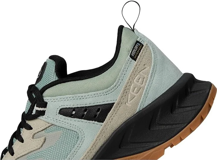 KEEN Hightrail Waterproof Hiking Shoes Women's Shoes Iceberg Green/Abbey Stone : 10 B - Medium, Leather - Image 7