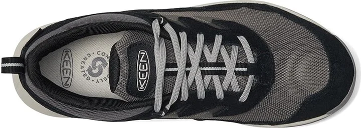 KEEN Hightrail Waterproof Men's Shoes Black/Vapor : 9.5 D - Medium, Leather/Rubber - Image 2