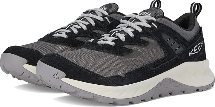 KEEN Hightrail Waterproof Men's Shoes Black/Vapor : 9.5 D - Medium, Leather/Rubber
