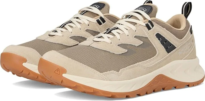 KEEN Hightrail Waterproof Men's Shoes Brindle/Birch : 9.5 D - Medium, Leather/Rubber