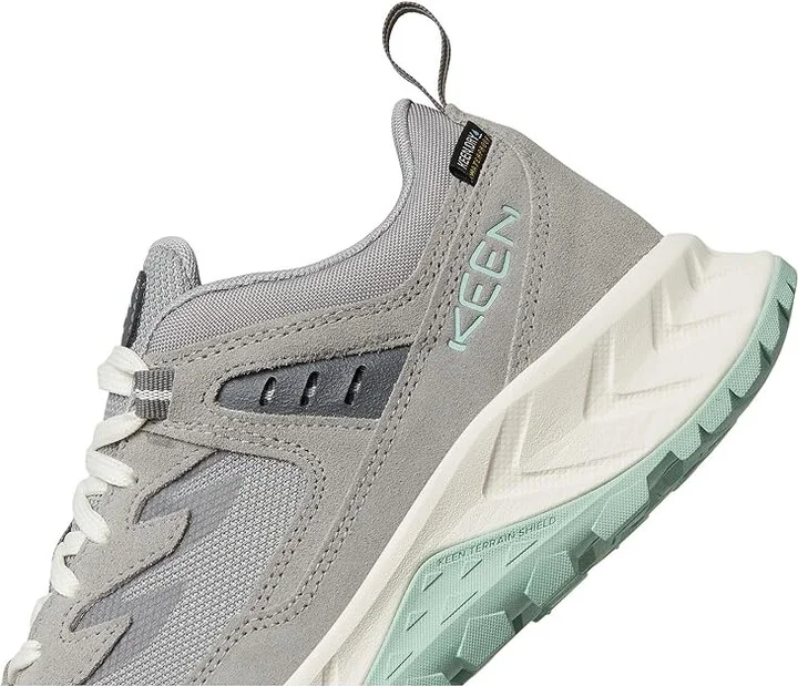 KEEN Hightrail Waterproof Women's Shoes Alloy/Lichen : 8.5 B - Medium, Leather - Image 7