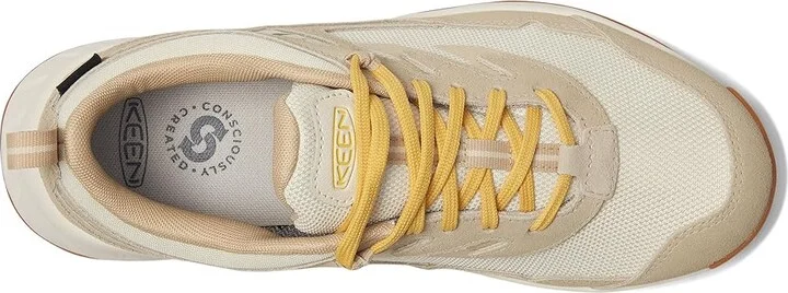 KEEN Hightrail Waterproof Women's Shoes Birch/Daffodil : 9.5 B - Medium, Leather - Image 2