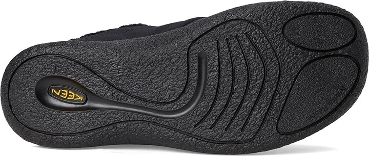 KEEN Howser III Slide Men's Shoes Black/Black Recycled : 11.5 D - Medium, Polyester - Image 3