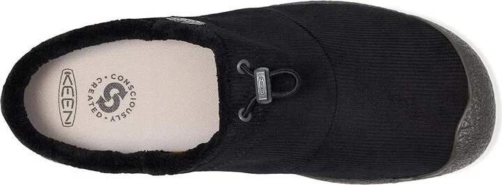 KEEN Howser III Slide Men's Shoes Black/Magnet : 10.5 D - Medium, Polyester - Image 2