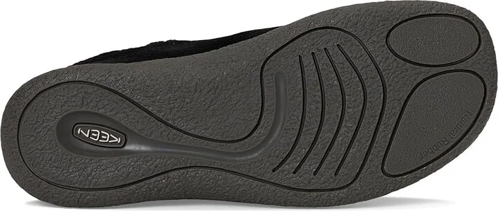 KEEN Howser III Slide Men's Shoes Black/Magnet : 10.5 D - Medium, Polyester - Image 3