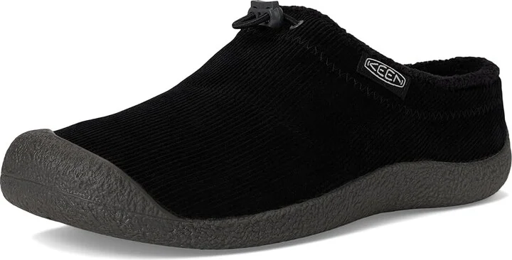 KEEN Howser III Slide Men's Shoes Black/Magnet : 10.5 D - Medium, Polyester - Image 5