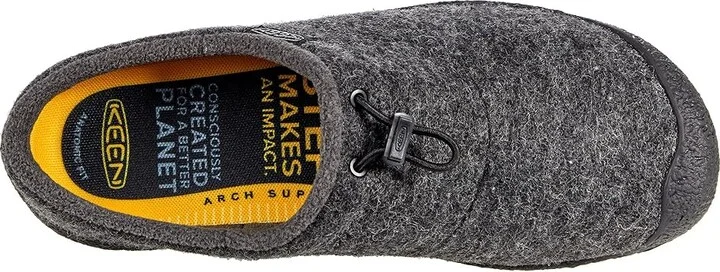 KEEN Howser III Slide Men's Shoes Charcoal Grey Felt/Black : 9.5 D - Medium, Polyester - Image 2