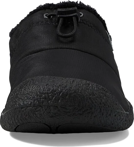 KEEN Howser III Slide Women's Shoes Black Smooth Nylon : 9.5 B - Medium, Leather - Image 2