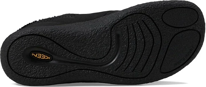 KEEN Howser III Slide Women's Shoes Black Smooth Nylon : 9.5 B - Medium, Leather - Image 3