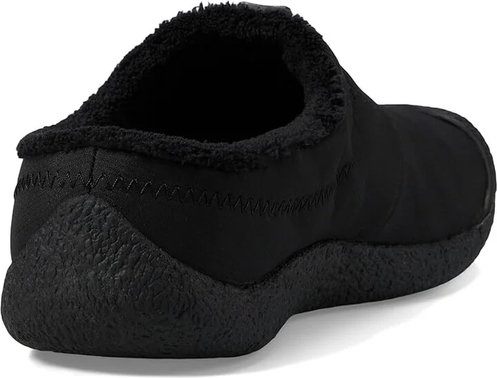 KEEN Howser III Slide Women's Shoes Black Smooth Nylon : 9.5 B - Medium, Leather - Image 4