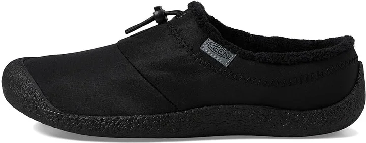 KEEN Howser III Slide Women's Shoes Black Smooth Nylon : 9.5 B - Medium, Leather - Image 5