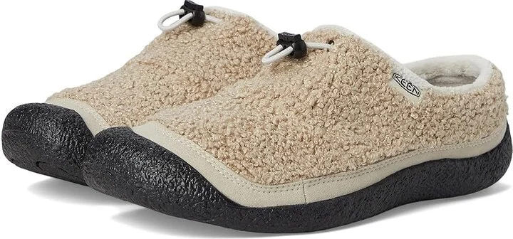 KEEN Howser III Slide Women's Shoes Plaza Taupe/Black : 6 B - Medium