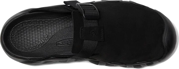 KEEN Hyperport Clog Leather Men's Shoes Black/Black : 9.5 D - Medium - Image 2