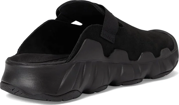 KEEN Hyperport Clog Leather Men's Shoes Black/Black : 9.5 D - Medium - Image 4