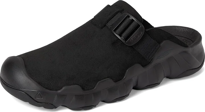 KEEN Hyperport Clog Leather Men's Shoes Black/Black : 9.5 D - Medium - Image 5