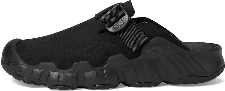 KEEN Hyperport Clog Leather Men's Shoes Black/Black : 9.5 D - Medium - Image 6