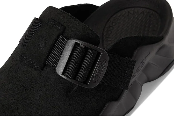 KEEN Hyperport Clog Leather Men's Shoes Black/Black : 9.5 D - Medium - Image 7