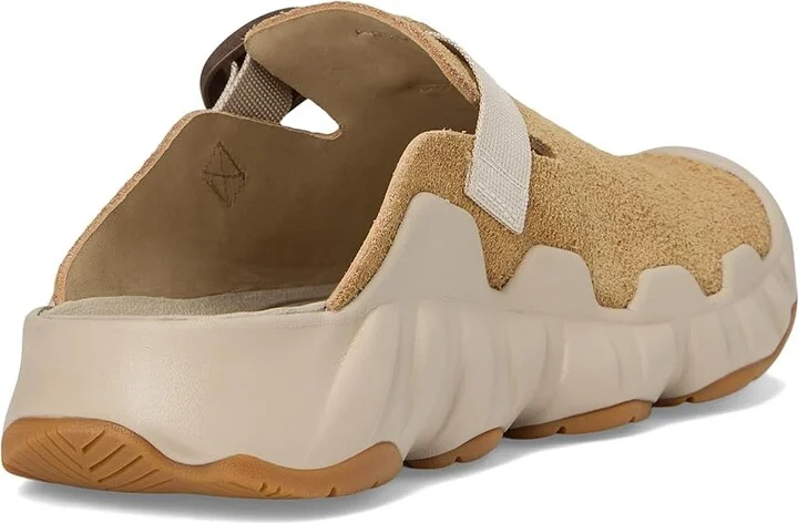 KEEN Hyperport Clog Leather Men's Shoes Cornstalk/Plaza Taupe : 9.5 D - Medium - Image 4