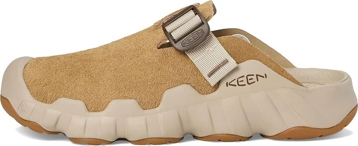 KEEN Hyperport Clog Leather Men's Shoes Cornstalk/Plaza Taupe : 9.5 D - Medium - Image 6