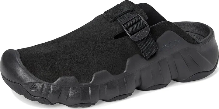 KEEN Hyperport Clog Leather Women's Shoes Black/Black : 10.5 B - Medium - Image 5