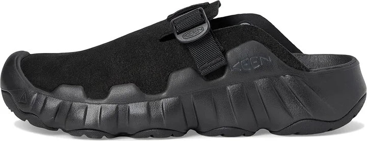 KEEN Hyperport Clog Leather Women's Shoes Black/Black : 10.5 B - Medium - Image 6
