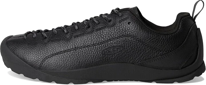 KEEN Jasper Men's Lace up casual Shoes Black Smooth Leather : 9.5 D - Medium, Suede - Image 6