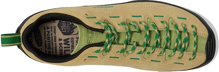 KEEN Jasper Men's Lace up casual Shoes Khaki/Iguana : 9.5 D - Medium, Suede - Image 2