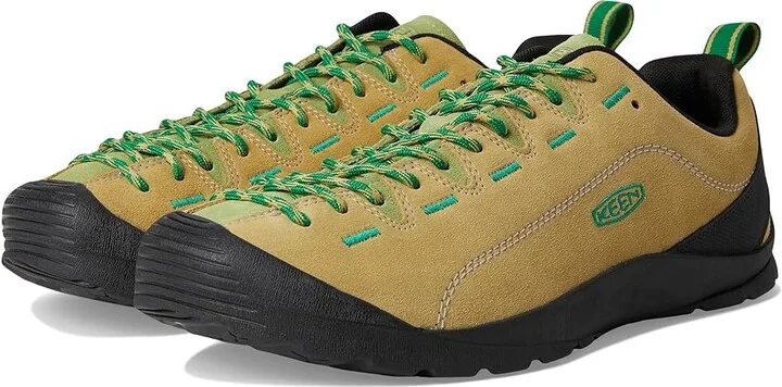 KEEN Jasper Men's Lace up casual Shoes Khaki/Iguana : 9.5 D - Medium, Suede