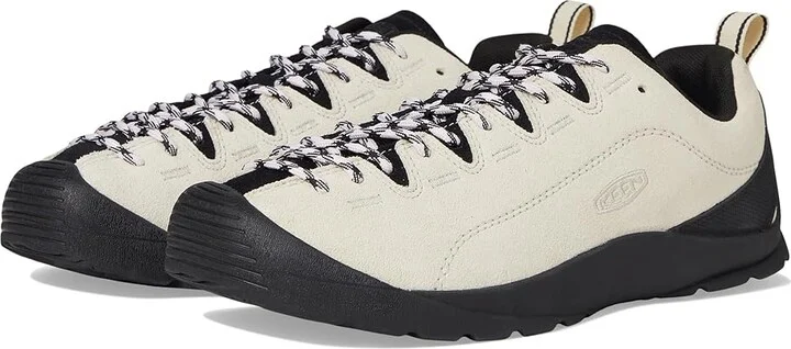 KEEN Jasper Women's Lace up casual Shoes Birch/Black : 9.5 B - Medium, Leather/Suede