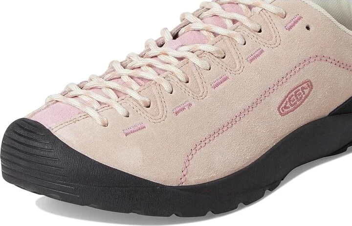 KEEN Jasper Women's Lace up casual Shoes Cameo Rose : 7 B - Medium, Leather/Suede - Image 7