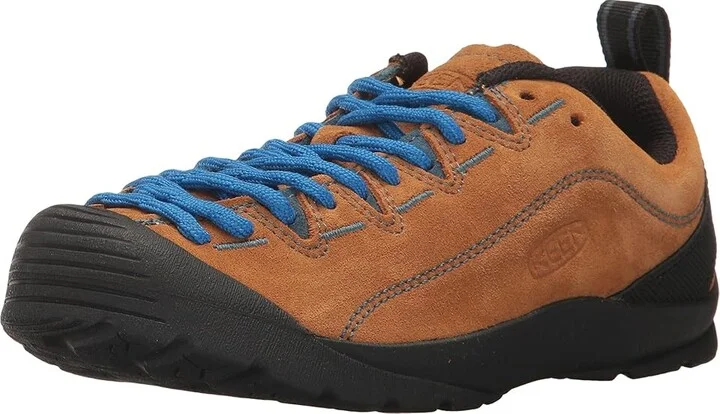 KEEN Jasper Women's Lace up casual Shoes Cathay Spice/Orion Blue : 5.5 B - Medium, Suede - Image 2
