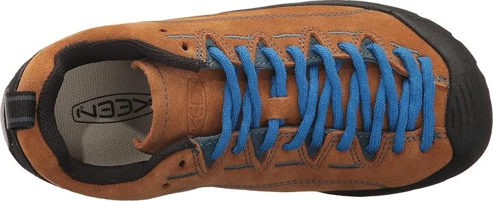 KEEN Jasper Women's Lace up casual Shoes Cathay Spice/Orion Blue : 5.5 B - Medium, Suede - Image 3