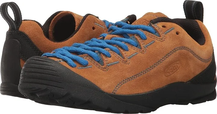 KEEN Jasper Women's Lace up casual Shoes Cathay Spice/Orion Blue : 5.5 B - Medium, Suede