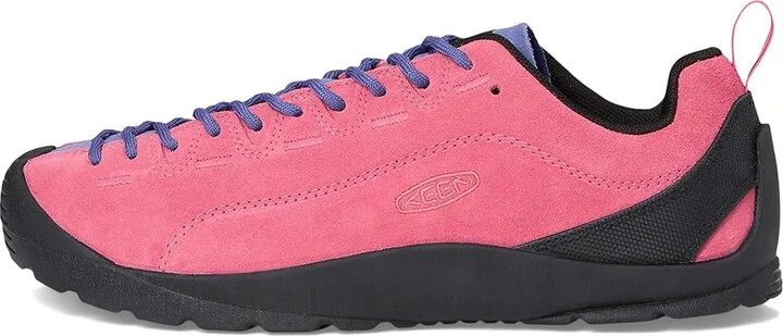 KEEN Jasper Women's Lace up casual Shoes Pink Lemonade/Skipper Blue : 8 B - Medium, Leather/Suede - Image 6