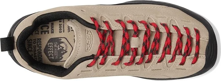 KEEN Jasper Women's Lace up casual Shoes Silver Mink : 5.5 B - Medium, Suede - Image 3