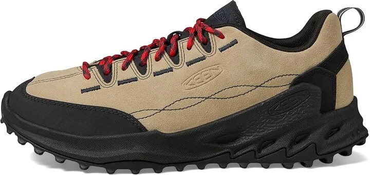 KEEN Jasper Zionic Men's Climbing Shoes Safari/Sky Captain : 9 D - Medium, Suede - Image 5