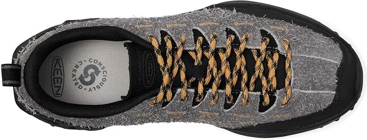 KEEN Jasper Zionic Men's Climbing Shoes Steel Grey/Oak Buff : 8 D - Medium, Suede - Image 2