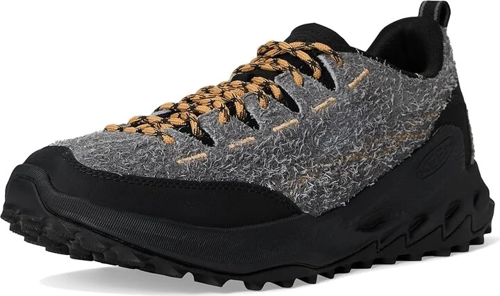 KEEN Jasper Zionic Men's Climbing Shoes Steel Grey/Oak Buff : 8 D - Medium, Suede - Image 5